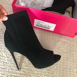 Black Sock bootie - ANKA style from Shoedazzle